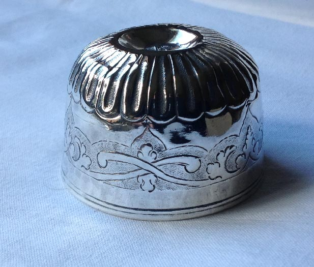 Russian silver vodka cup Moscow 1800-1840's